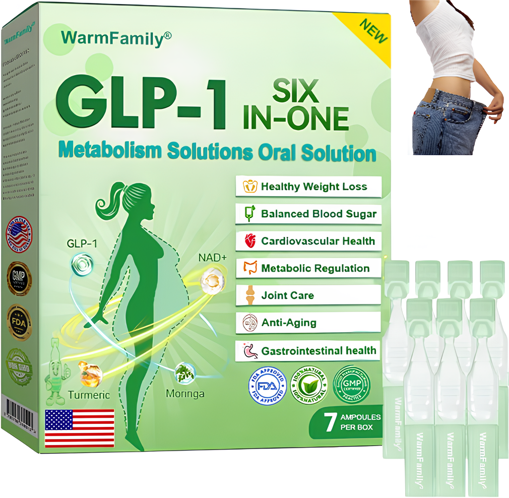 WarmFamily® 🇺🇸𝐺𝐿𝑃-𝟏 SIXIN-ONE Metabolism Solutions Oral Solution