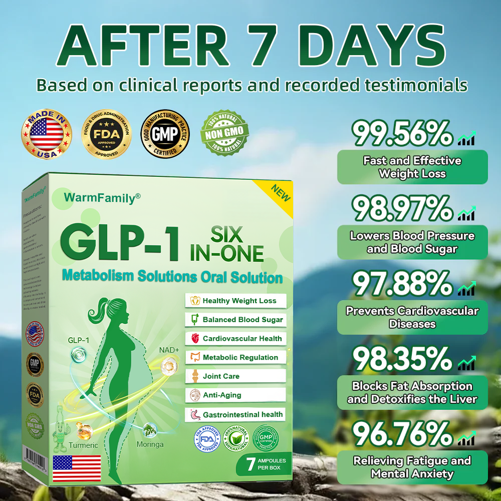 WarmFamily® 🇺🇸𝐺𝐿𝑃-𝟏 SIXIN-ONE Metabolism Solutions Oral Solution