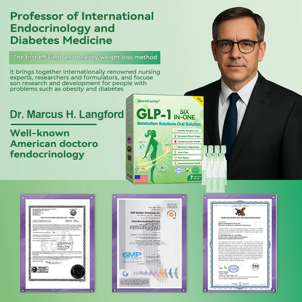 WarmFamily® 🇺🇸𝐺𝐿𝑃-𝟏 SIXIN-ONE Metabolism Solutions Oral Solution