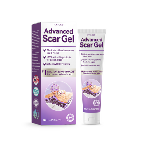【Limited time discount sale🔥】 Advanced Scar Gel-🏆 Specialized for keloid management🏆